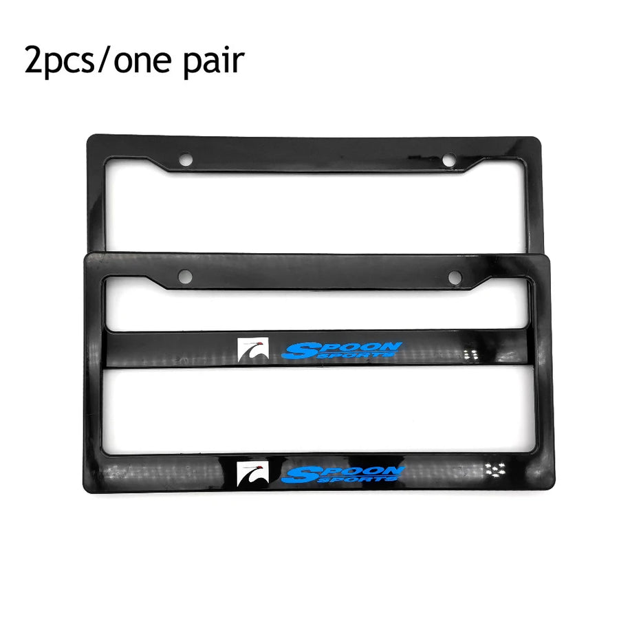 Universal JDM Racing Style ABS License Plate Frames – Pair