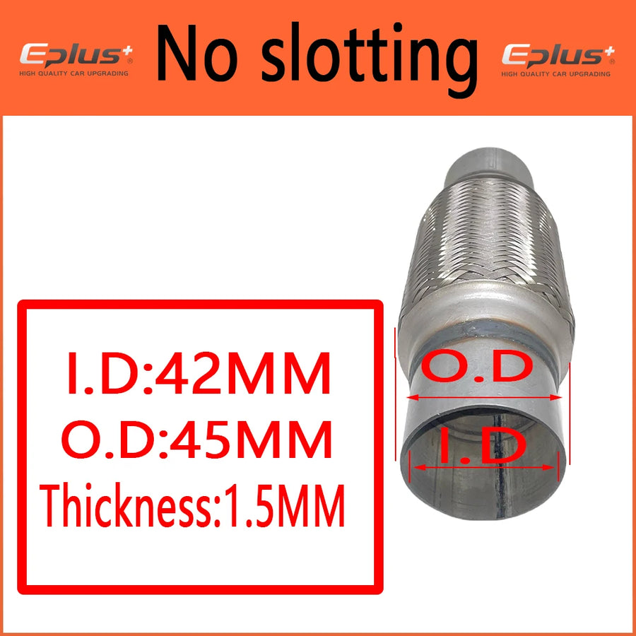 Universal Stainless Steel Exhaust Flex Pipe Connector