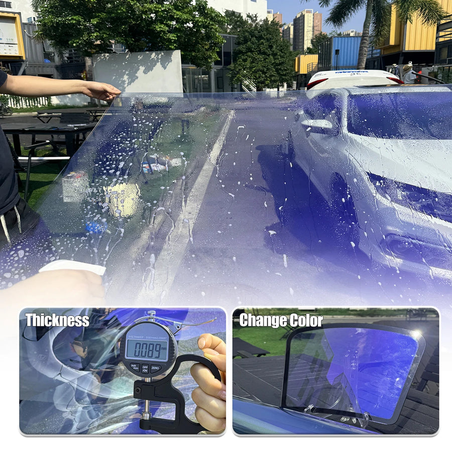 Purple Chameleon Window Film – Approximately 80% VLT