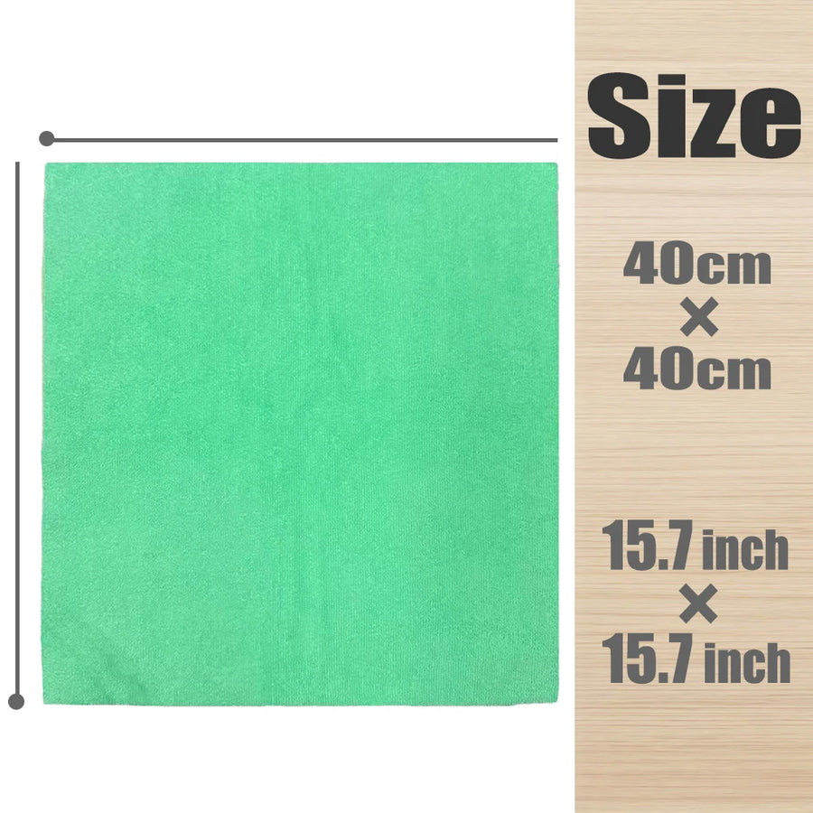 300 GSM Microfiber Cleaning Towels, 40 x 40 cm