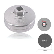 Mercedes-Benz 74mm 14-Flute Aluminum Oil Filter Cap Wrench