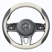 Leather Steering Wheel Cover for Mercedes-Benz E300 A B C E S-Class W205 W212 W210 W221 W205