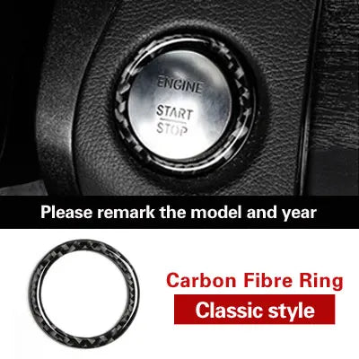 Engine Start/Stop Button Cover and Trim Ring