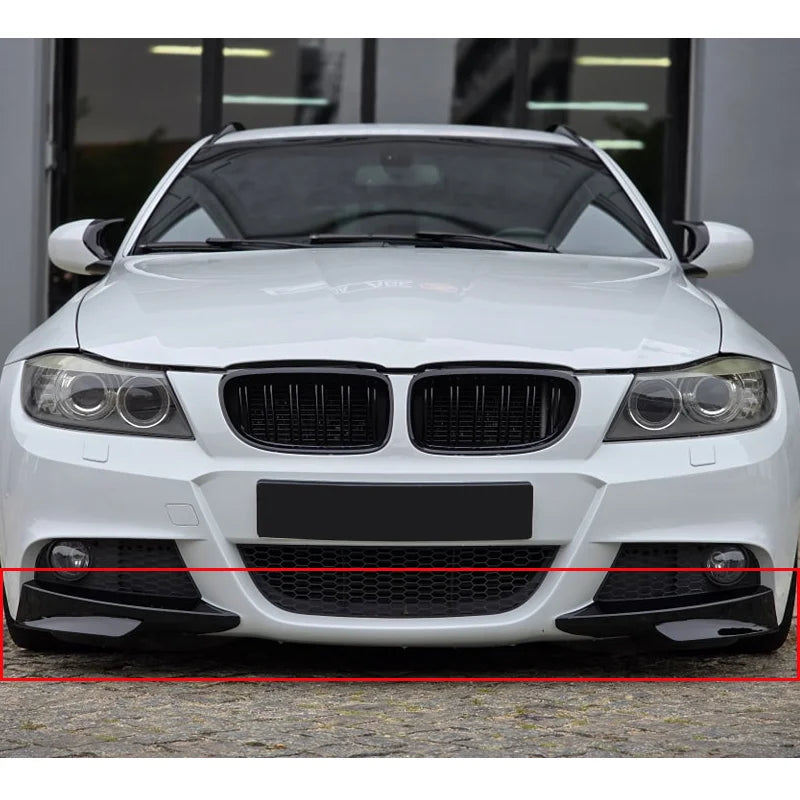 Front Bumper Lip Splitter for BMW 3 Series M-Tech 2009-2012
