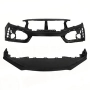 Type R-Style Front Bumper Kit – 2016–2018 Honda Civic Sedan