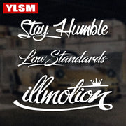 JDM Lowrider Reflective Windshield Decal