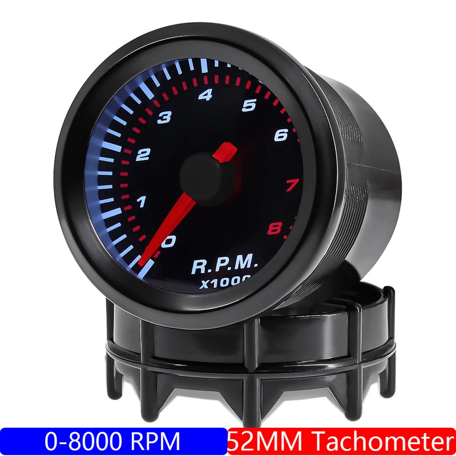 52mm Oil Pressure, Water Temperature, Oil Temperature and More Automotive Gauge