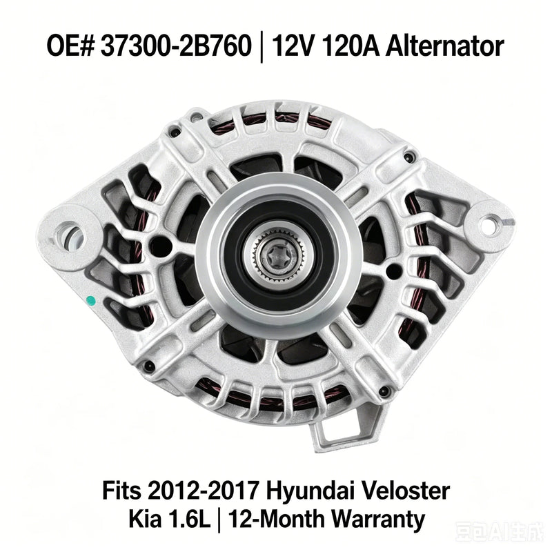 120A Alternator for Hyundai Veloster & Kia Soul/Forte 2011-2017