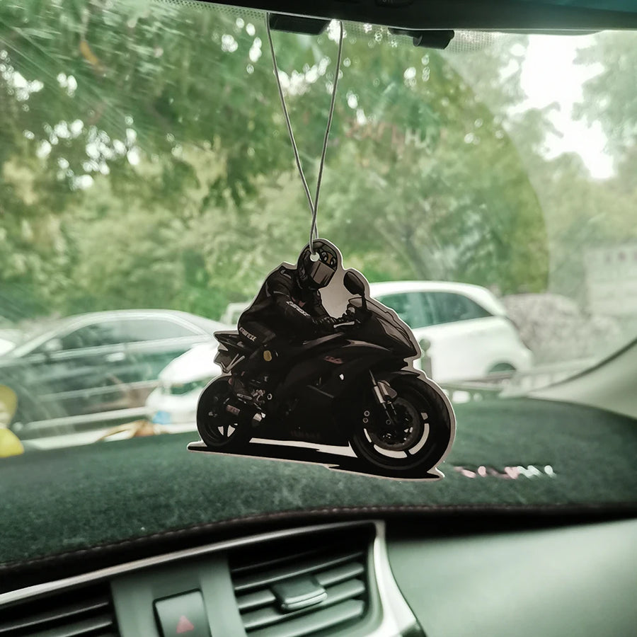 I Love Gym Hanging Car Air Freshener