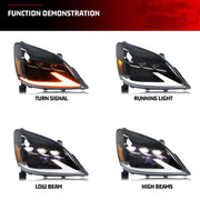 LED Projector Headlight Assembly Set for Lexus GX470 2003–2009