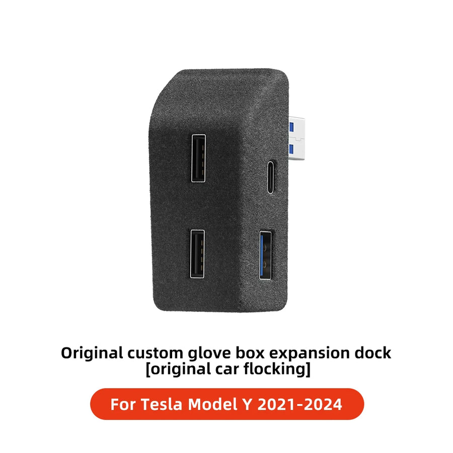 USB Charging Hub for Tesla Model 3/Y Highland and Juniper