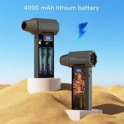 Cordless Turbo Air Blower and Electric Duster with 4 Speeds & LED Display 110,000 RPM