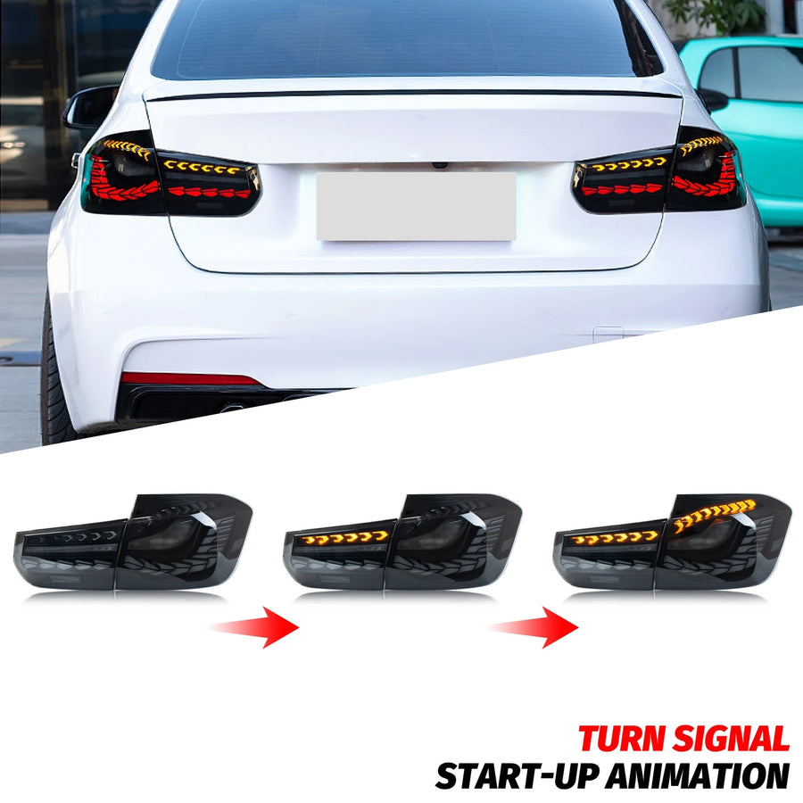 BMW 3 Series F30/F80 M3 GTS-Style LED Tail Light Pair – 2011–2018