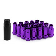 Car Modification Screws Wheel Hub Nuts Hexagonal Lightweight Racing Tire Nuts M12x1.5 M12x1.25 Wheel Hub Screws