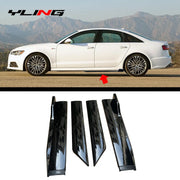 4-Piece 41-Inch Side Skirt Extension Kit for Audi Models