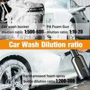 Citrus-Scented High-Foam Car Wash Shampoo