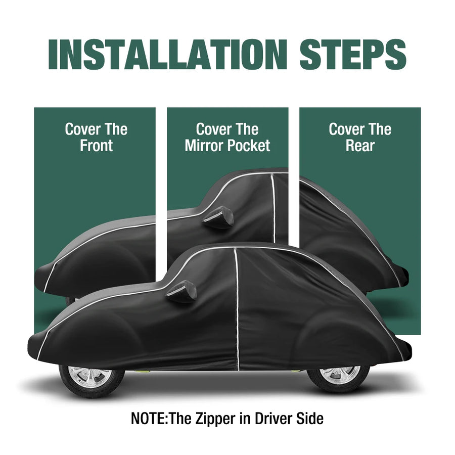 All-weather Outdoor Car Cover for Volkswagen Beetle Sedan 1960-1980