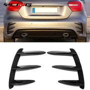 Bumper Canard & Vent Trim Set for 2013–2018 Mercedes-Benz W176 – Hatchback