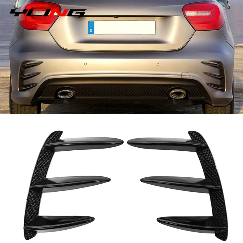Bumper Canard & Vent Trim Set for 2013–2018 Mercedes-Benz W176 – Hatchback