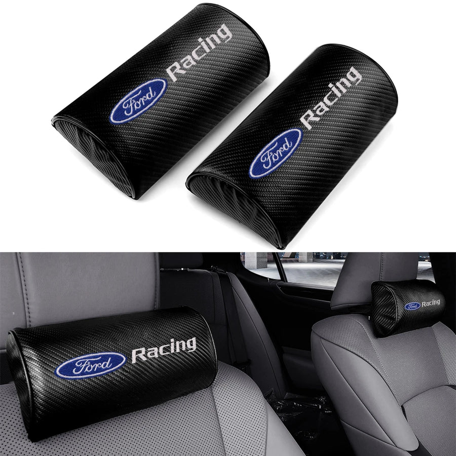 1 or 2 Piece Car Headrest Neck Support Pillows for Ford Vehicles