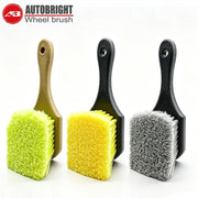 Wheel & Tire Cleaning Brush with Textured Handle