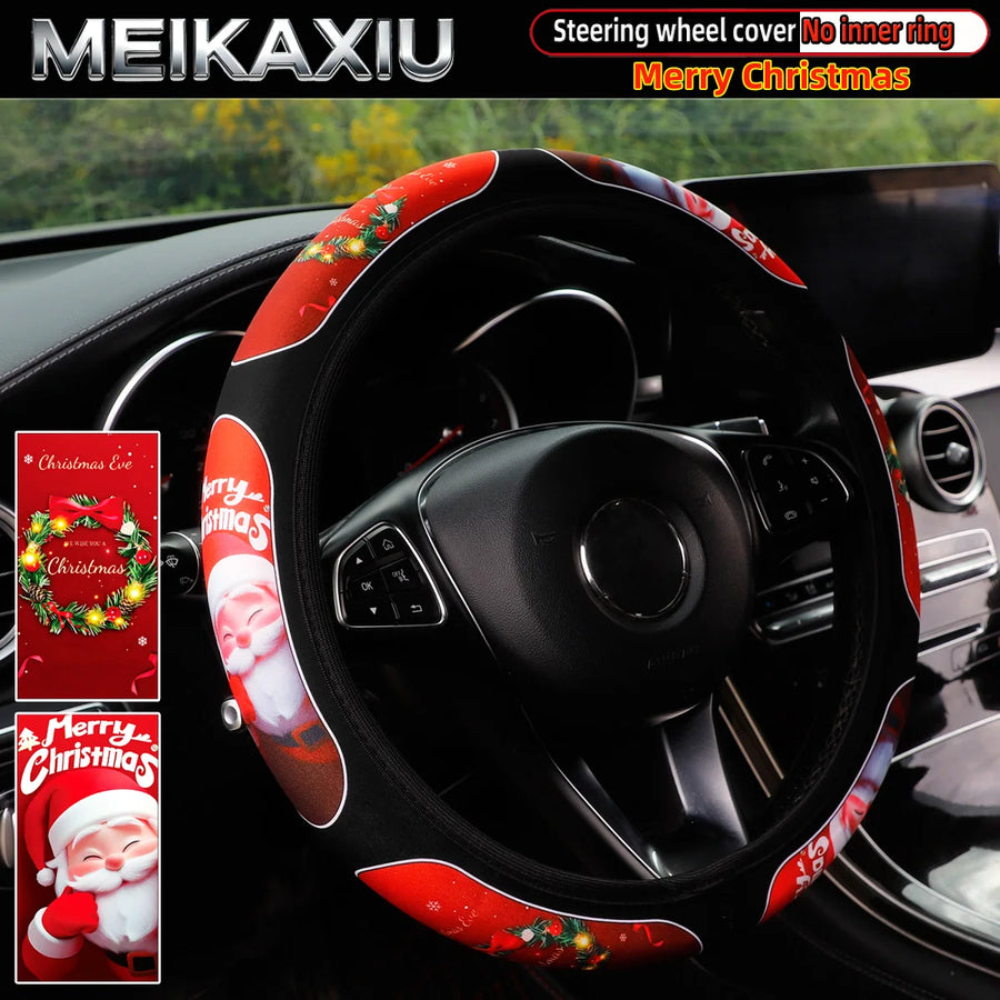 Steering Wheel Cover – red, 38CM