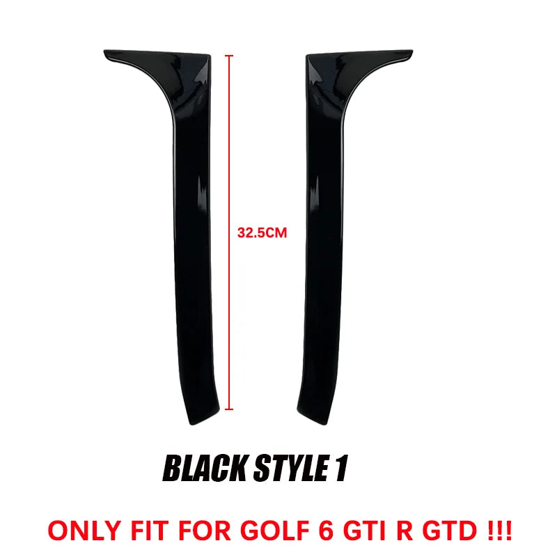 Gloss Black Rear Spoiler for 2008–2013 Volkswagen Golf