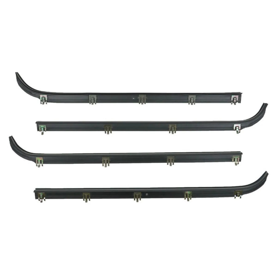 6-Piece Weatherstrip Set Window Sweep Run Channel for Ford F150 F250 F350 Pickup