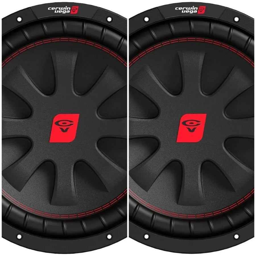 CVP12D4 12-Inch 550W Dual 4-Ohm Car Subwoofer