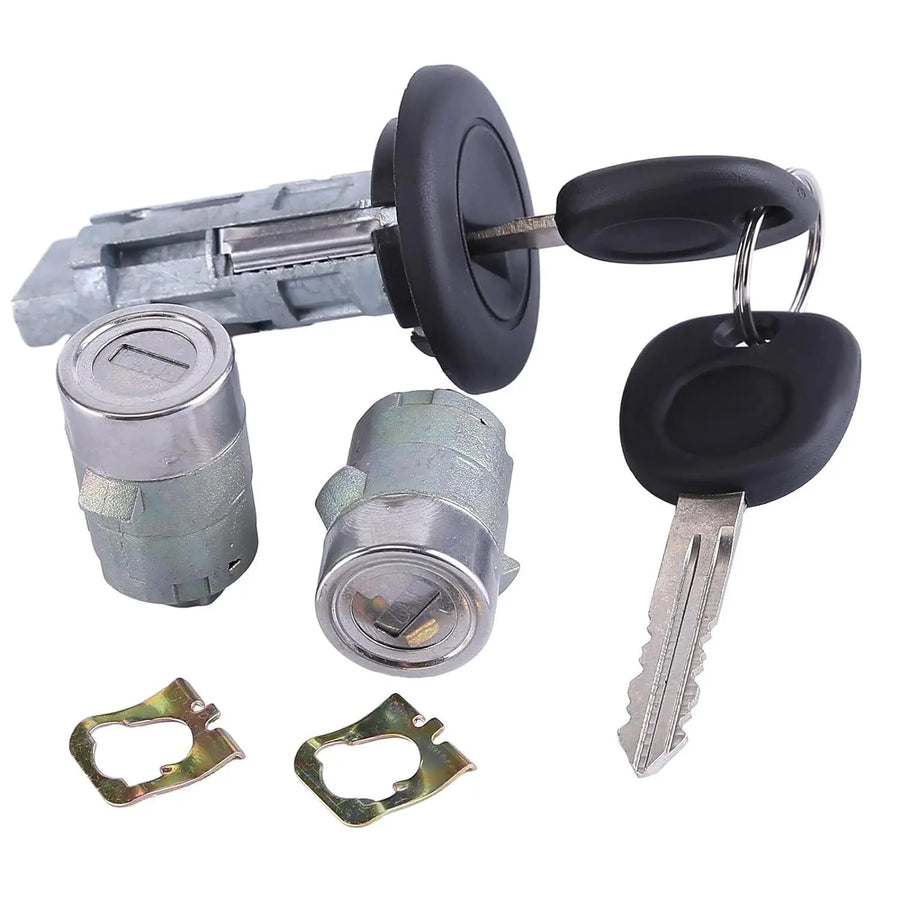 For 2003-2007 Chevrolet Ignition Key Switch Cylinder Kit & 2 Keys and Door Locks