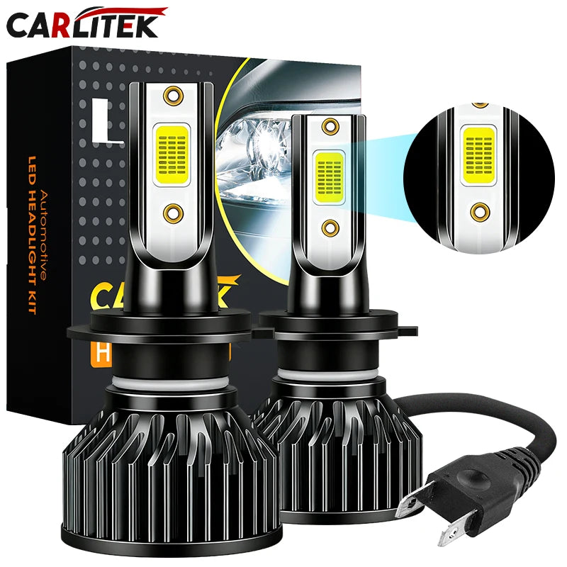 H4/H7/H11/9005/9006 LED Headlight Bulb – 6500K, CANBUS