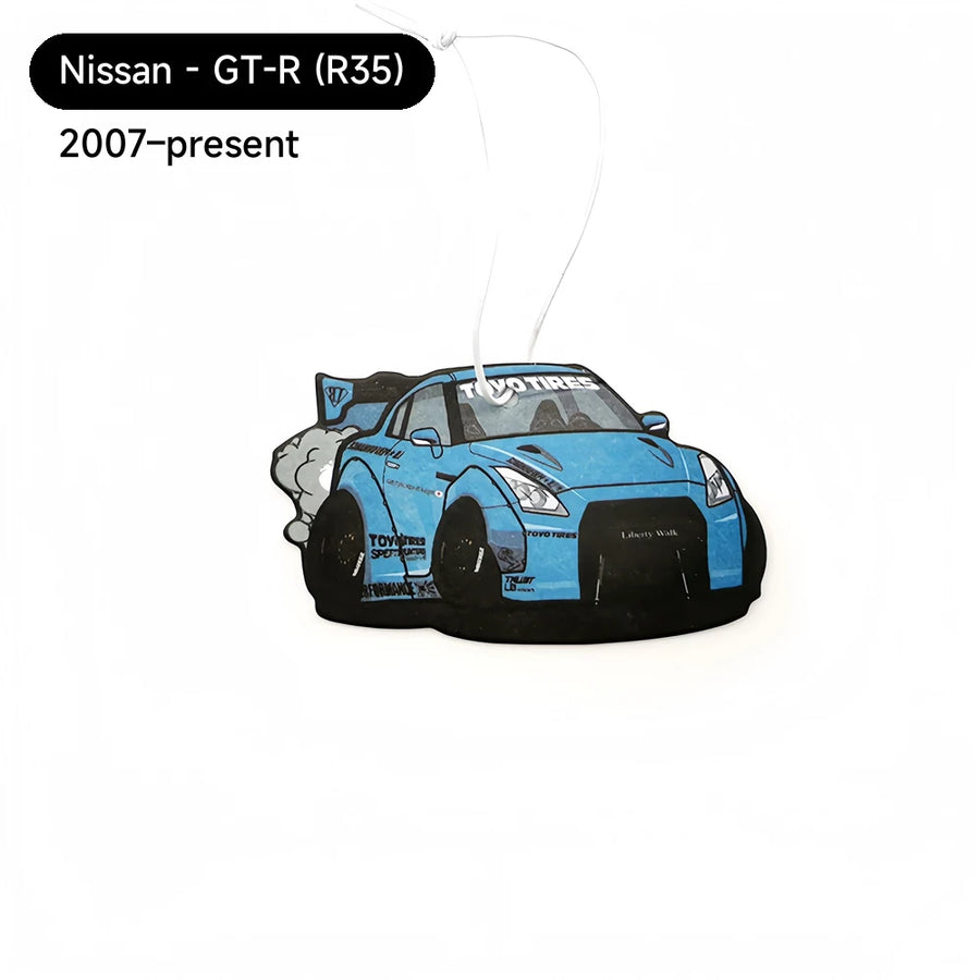 Nissan R34 Skyline GT-R-Style Hanging Car Air Freshener