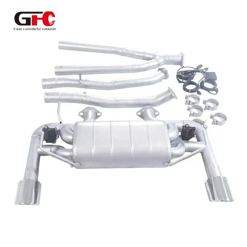 304 Stainless Steel Valved Cat-Back Exhaust System for Infiniti 2013-2024