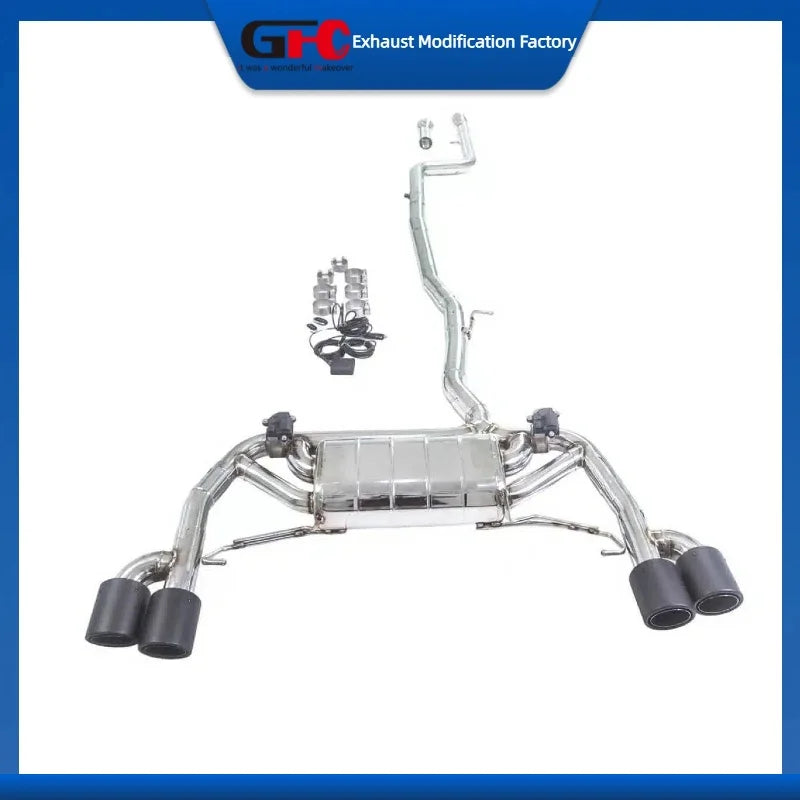Catback Valvetronic Exhaust Pipe for BMW X3 X4 2.0T 2019-2023 High-performance Valve Exhaust Muffler System