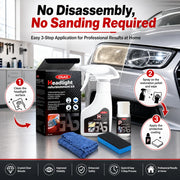 Headlight Lens Restoration Kit – 180 ml