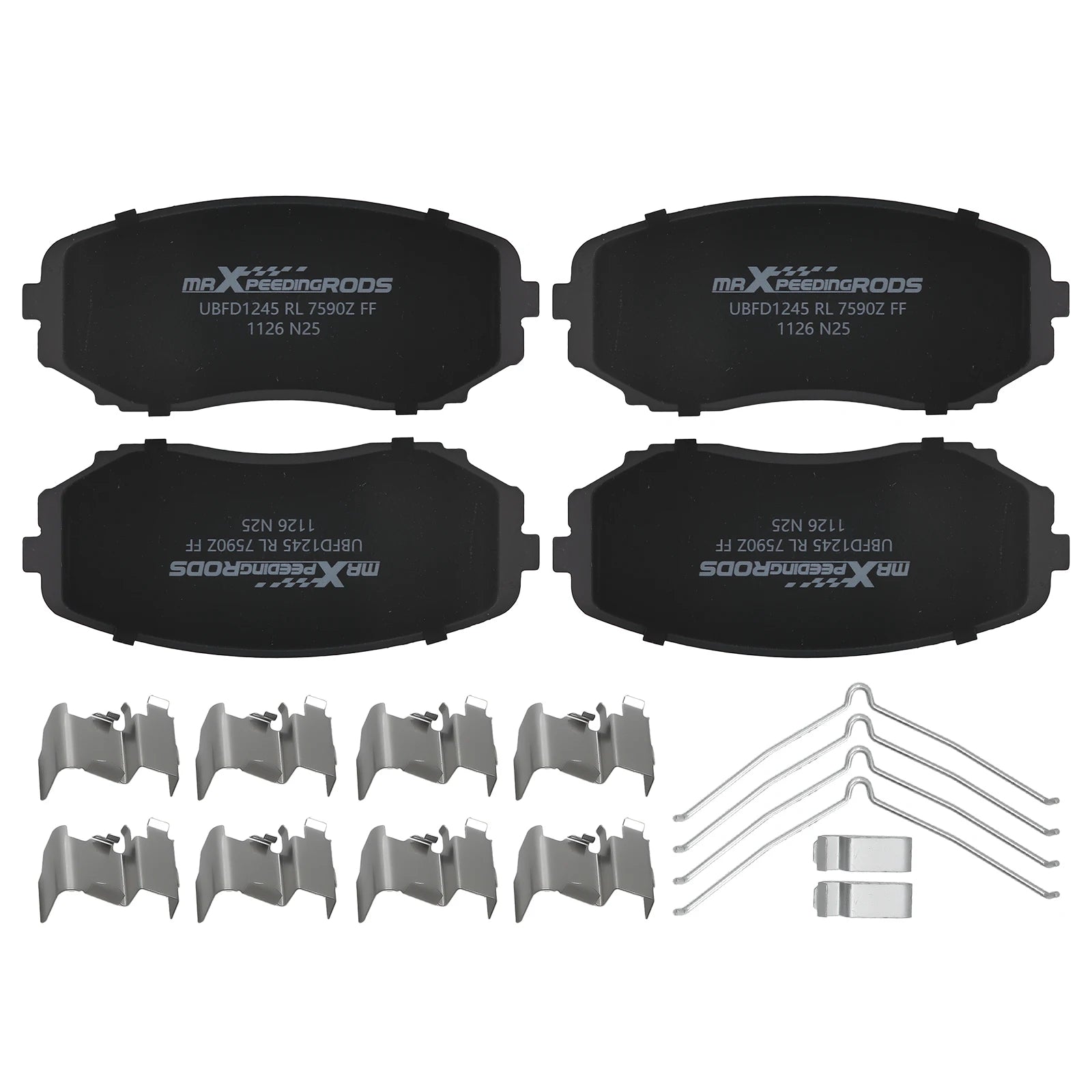 Front Ceramic Brake Pad Set for Mazda CX-5/CX-7/CX-9 & Ford Edge