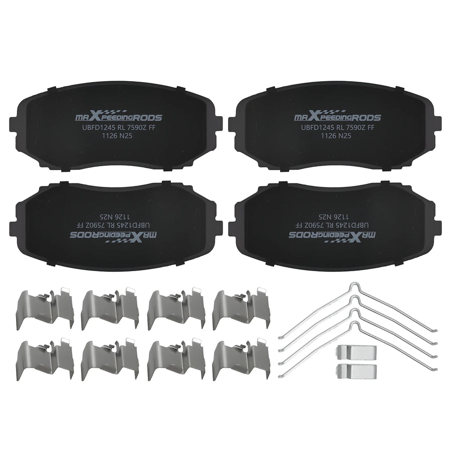 Front Ceramic Brake Pad Set for Mazda CX-5/CX-7/CX-9 & Ford Edge