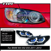 LED Headlight Assembly Set for 2006–2013 BMW E92