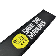 Double-Sided Embroidered Fabric Key Tag – 13 Designs
