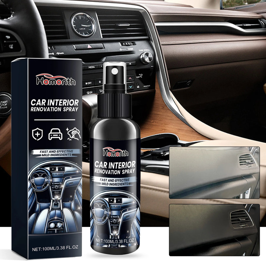 Automotive Plastic and Leather Restorer Spray