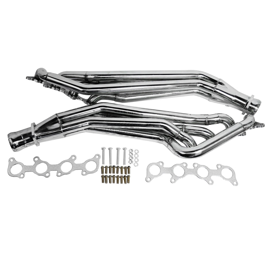 Stainless Steel Manifold Exhaust Header with Gaskets for Ford Mustang GT 5.0L V8 2011-2016