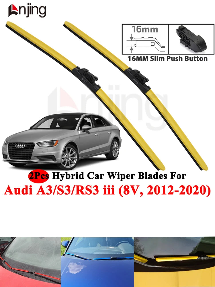 Windshield Wiper Blade Set for Audi A3 S3 Rs3 8V 2012-2020
