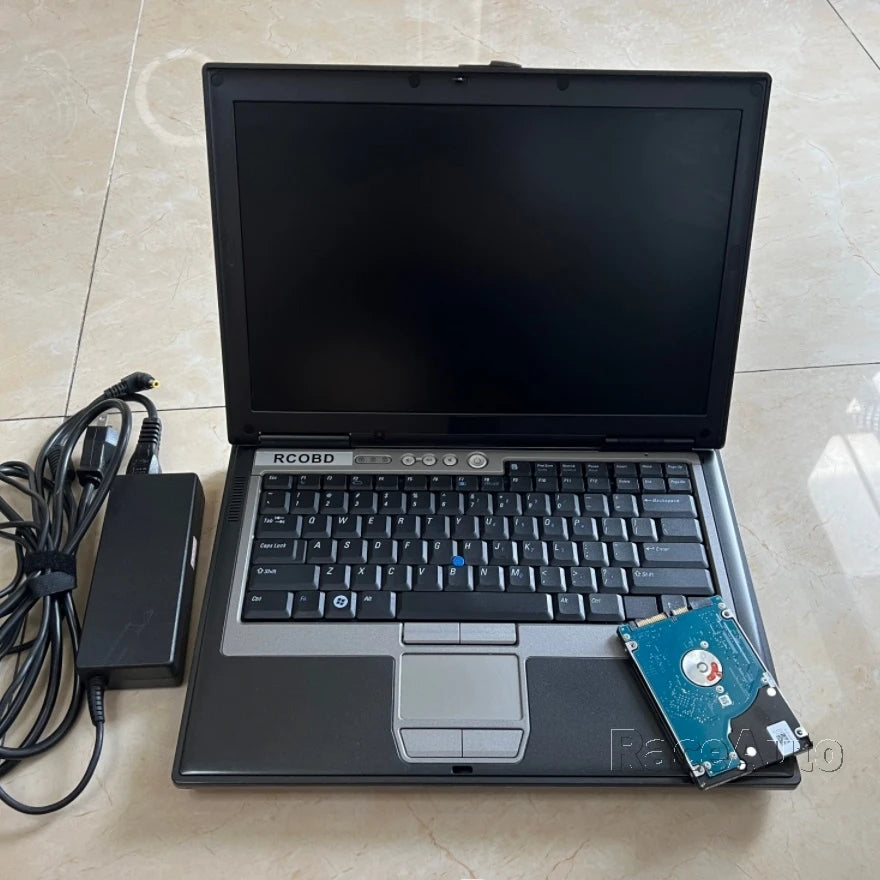Dell Latitude D630 Laptop with ALLDATA 10.53, Mitchell 2015 and ATSG Repair Software