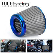 Universal 3-Inch 76mm High-Flow Cold Air Intake Filter