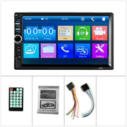 7-Inch 2-DIN Bluetooth Touchscreen Car Stereo