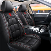 Universal Leather-look Car Seat Cover and Cushion Set