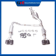 304 Stainless Steel Valved Cat-Back Exhaust System for Toyota Land Cruiser Prado 2.8T/3.0T/4.0L