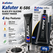 Kafuter K-586 Black High-Temp RTV Silicone Gasket Maker