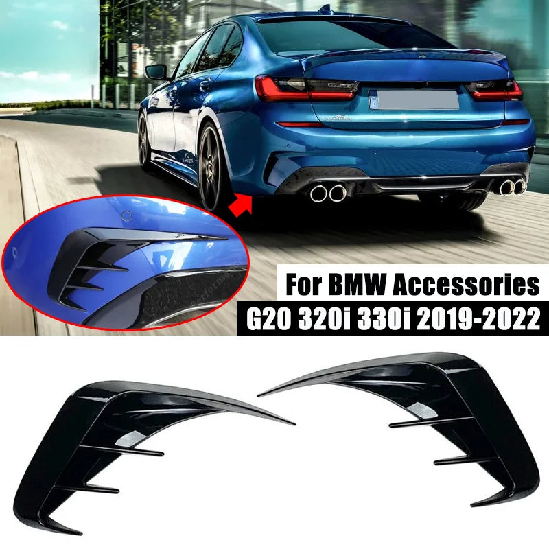 Rear Bumper Diffuser for BMW 3 Series 318i 320i 325i 330i 2019-2022