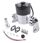 Chrome Aluminum High Flow Electric Water Pump for Small Block Chevy Small Block Chevy 283 327 350 400 Engine